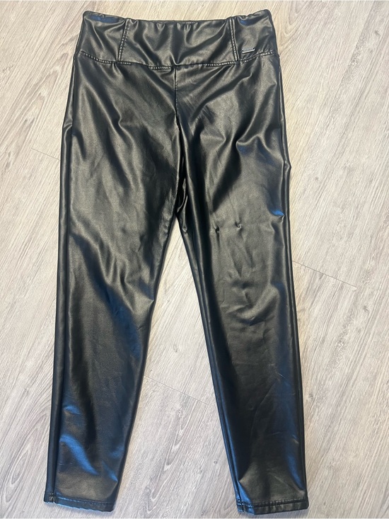 Mexx Pants - Mexx Black Faux Leather Leggings